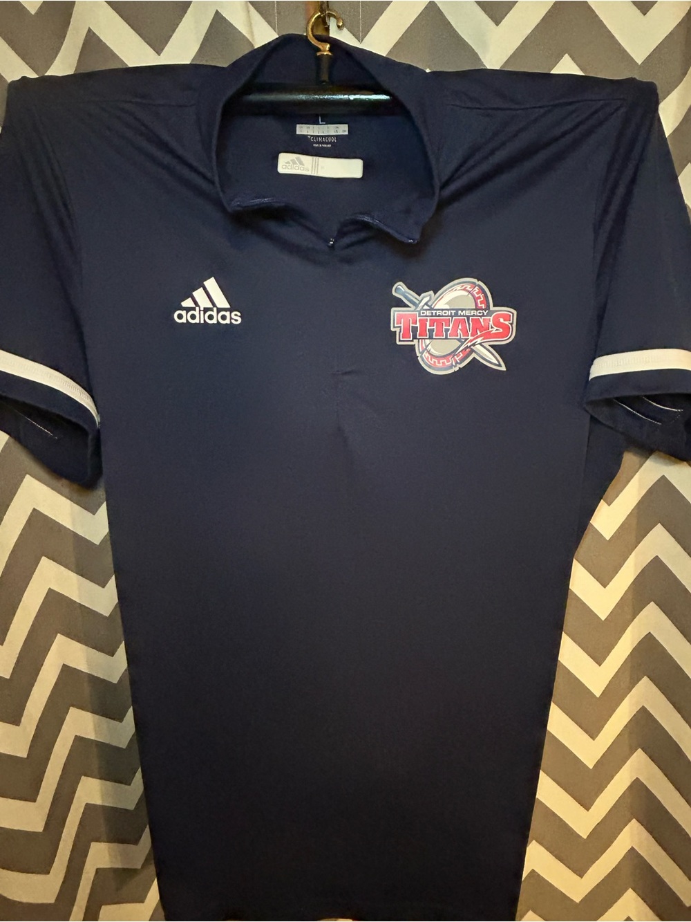 DETROIT MERCY TITANS 1/4 zip pullover